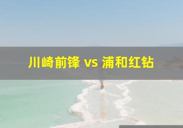 川崎前锋 vs 浦和红钻